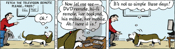 Fred Basset - Tuesday November 18, 2014 Comic Strip