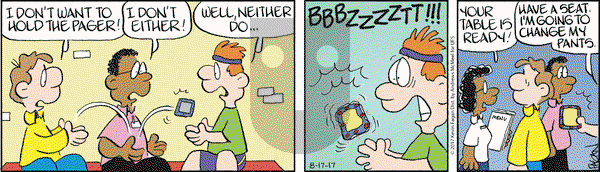 Drabble on Thursday August 17, 2017 Comic Strip