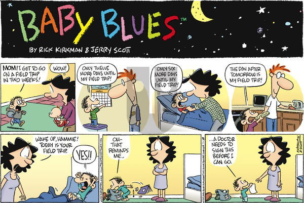 Baby Blues on Sunday January 29, 2017 Comic Strip
