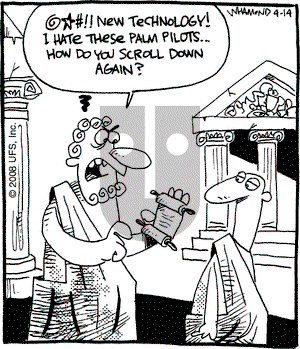 Reality Check on Monday April 14, 2008 Comic Strip