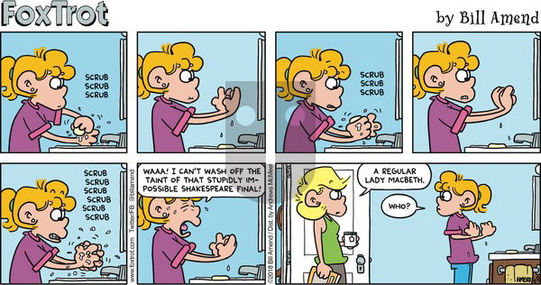 FoxTrot on Sunday May 27, 2018 Comic Strip
