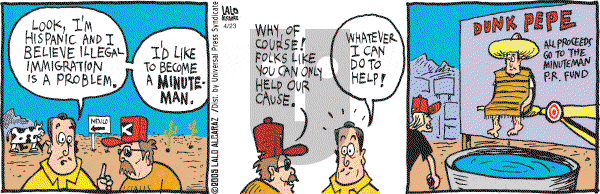 La Cucaracha on Saturday April 23, 2005 Comic Strip
