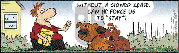 Frank and Ernest on Monday February 9, 2009 Comic Strip