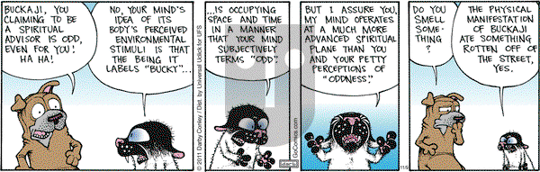 Get Fuzzy on Wednesday November 9, 2011 Comic Strip