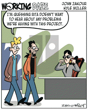 Working Daze on Monday March 20, 2006 Comic Strip