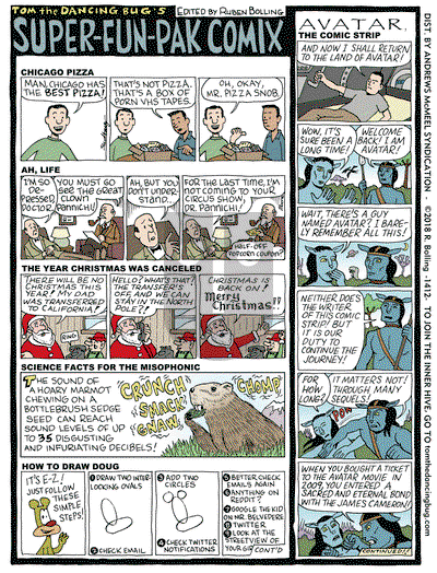 Tom the Dancing Bug on Monday November 5, 2018 Comic Strip