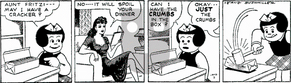 Nancy Classics on Tuesday March 25, 2025 Comic Strip