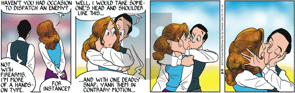 9 Chickweed Lane on Friday August 8, 2014 Comic Strip