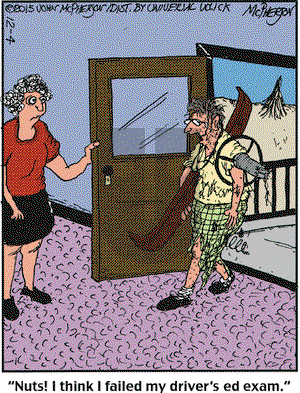 Close to Home on Friday December 4, 2015 Comic Strip