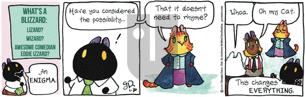 Breaking Cat News on Thursday January 30, 2020 Comic Strip
