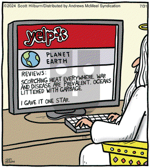 The Argyle Sweater - Wednesday July 31, 2024 Comic Strip