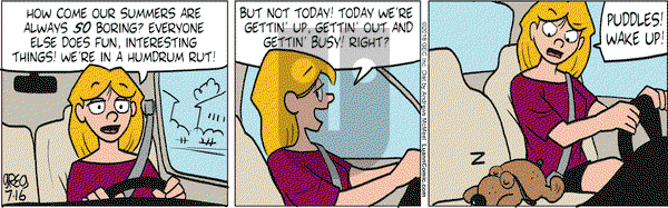 Luann on Monday July 16, 2018 Comic Strip