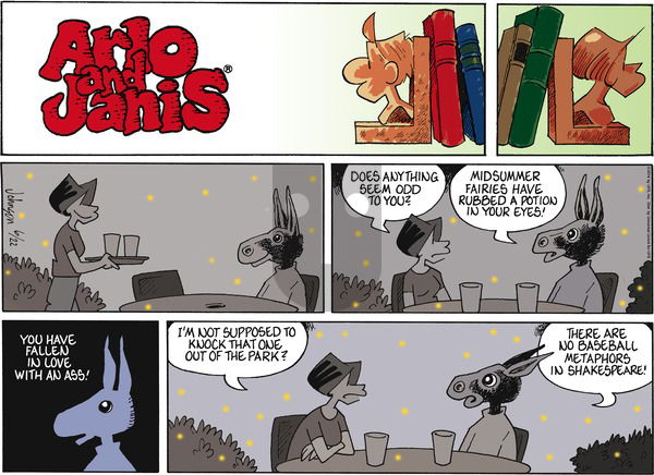 Arlo and Janis on Sunday June 22, 2014 Comic Strip