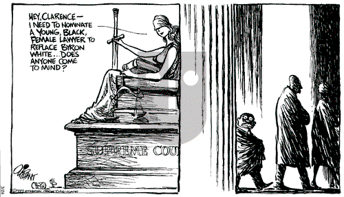 Pat Oliphant on Wednesday March 24, 1993 Comic Strip