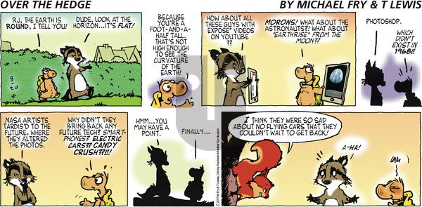 Over the Hedge on Sunday August 20, 2017 Comic Strip