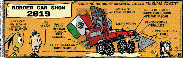 La Cucaracha on Saturday January 26, 2019 Comic Strip