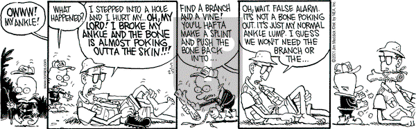 Monty on Friday May 25, 2001 Comic Strip