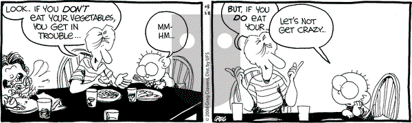 The Buckets on Thursday August 28, 2008 Comic Strip