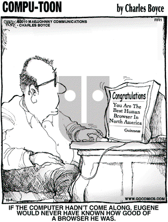 Compu-toon on Monday October 4, 2010 Comic Strip
