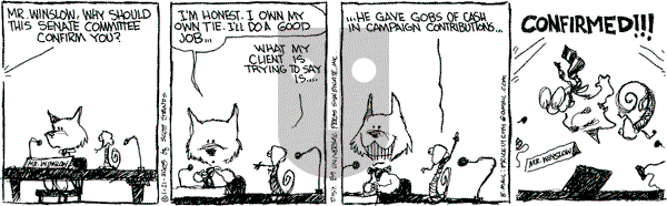 Prickly City on Friday January 21, 2005 Comic Strip