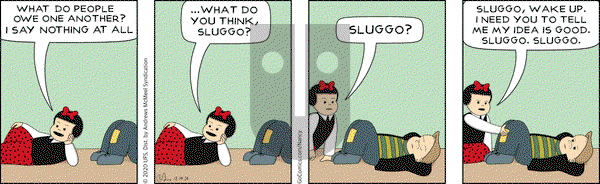 Nancy on Monday December 14, 2020 Comic Strip
