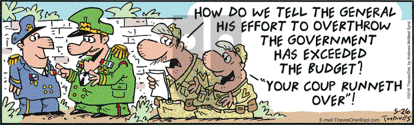 Frank and Ernest on Saturday May 26, 2018 Comic Strip