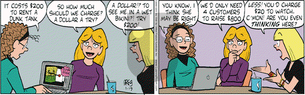 Luann on Saturday January 17, 2009 Comic Strip