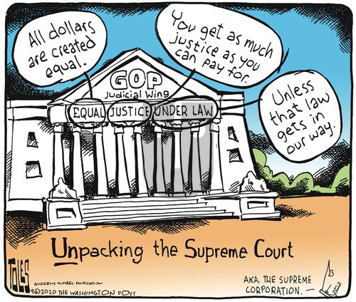 Tom Toles on Sunday September 27, 2020 Comic Strip