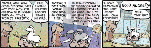 DeFlocked on Wednesday July 7, 2010 Comic Strip