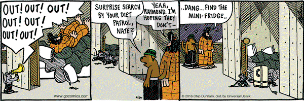 Overboard on Thursday April 14, 2016 Comic Strip