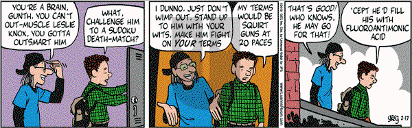 Luann - Friday February 17, 2012 Comic Strip