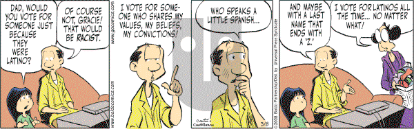 Baldo on Saturday March 8, 2008 Comic Strip