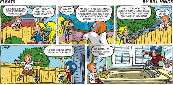 Cleats on Sunday June 26, 2005 Comic Strip