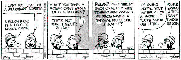 Grand Avenue on Monday December 2, 2002 Comic Strip