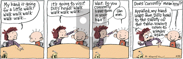 Cul de Sac on Wednesday April 30, 2025 Comic Strip