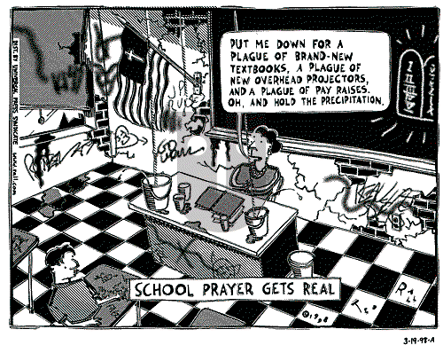 Ted Rall on Thursday March 19, 1998 Comic Strip
