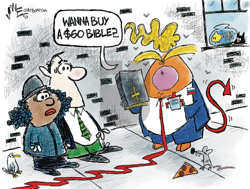Clay Jones - Saturday March 30, 2024 Comic Strip