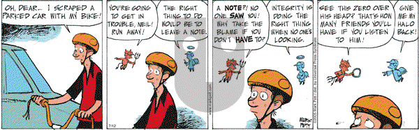 Lucky Cow on Tuesday July 12, 2005 Comic Strip