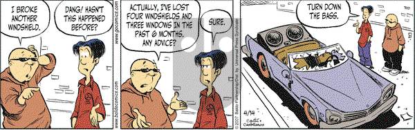 Baldo on Saturday April 14, 2007 Comic Strip
