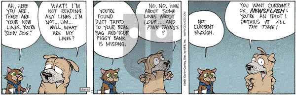 Get Fuzzy - Friday January 4, 2008 Comic Strip