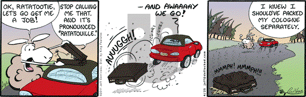 DeFlocked on Monday April 25, 2011 Comic Strip