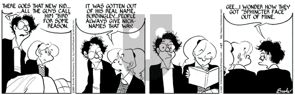 9 Chickweed Lane on Saturday January 27, 2001 Comic Strip