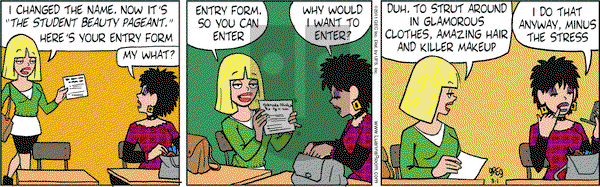 Luann on Tuesday March 1, 2011 Comic Strip