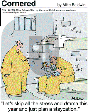 Cornered on Monday July 5, 2010 Comic Strip