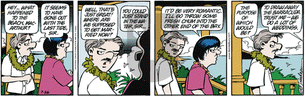 Doonesbury on Monday July 26, 1999 Comic Strip