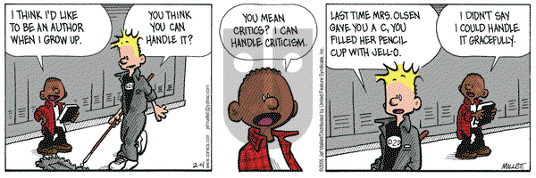 Frazz on Friday February 4, 2005 Comic Strip