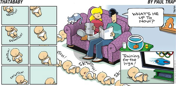 Thatababy - Sunday February 16, 2014 Comic Strip