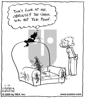Kit 'N' Carlyle on Tuesday January 11, 2000 Comic Strip