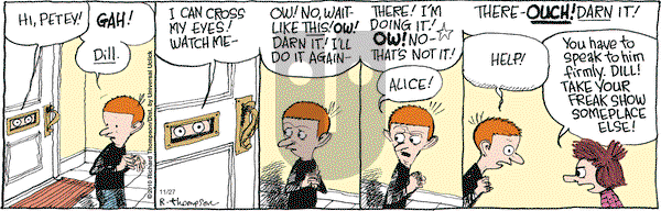 Cul de Sac on Saturday November 27, 2010 Comic Strip