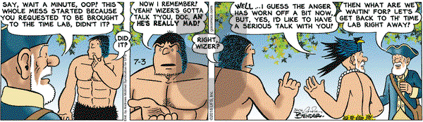Alley Oop on Tuesday July 3, 2018 Comic Strip